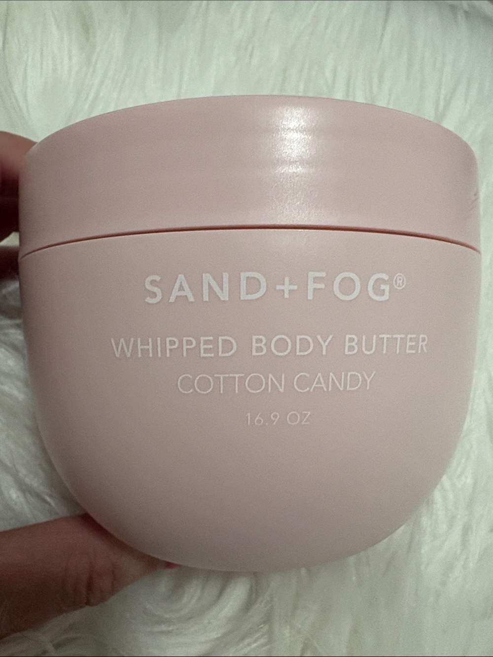 SAND+FOG Cotton Candy Whipped Body Butter 16.9 oz